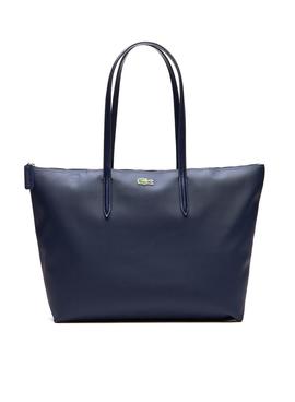 Bolso Lacoste Shopping Tote Marino para Mujer