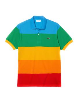 Polo Lacoste Polaroid Multicolor para Hombre