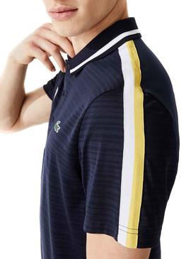 Polo Lacoste Ensoleille Azul Marino para Hombre