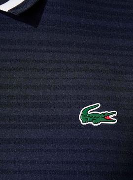 Polo Lacoste Ensoleille Azul Marino para Hombre