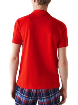 Polo Lacoste Sport Otomán Rojo para Hombre