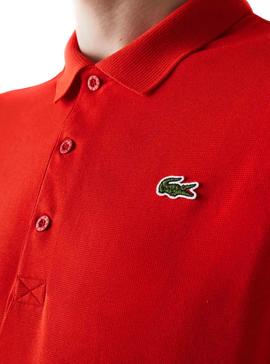 Polo Lacoste Sport Otomán Rojo para Hombre