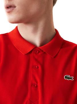 Polo Lacoste Sport Otomán Rojo para Hombre