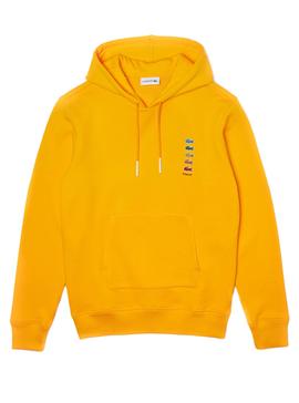 Sudadera Lacoste Polaroid Amarillo para Hombre