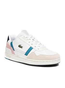 Zapatillas Lacoste T-Clip Blanco para Mujer