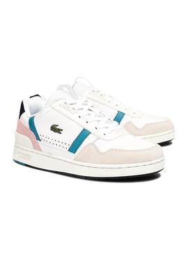 Zapatillas Lacoste T-Clip Blanco para Mujer