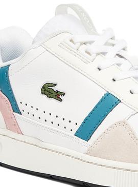 Zapatillas Lacoste T-Clip Blanco para Mujer