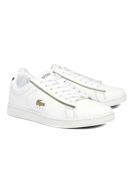 Zapatillas Lacoste Carnaby Evo Blanco Mujer