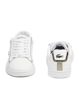 Zapatillas Lacoste Carnaby Evo Blanco para Mujer