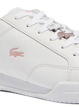 Zapatillas Lacoste Twin Serve Blanco para Mujer