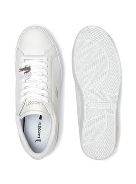 Zapatillas Lacoste Powercourt 0921 Blanco Mujer