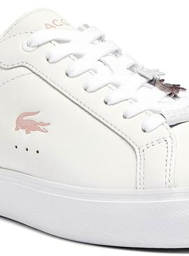 Zapatillas Lacoste Powercourt 0921 Blanco Mujer