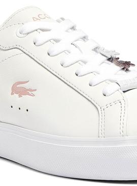 Zapatillas Lacoste Powercourt 0921 Blanco Mujer