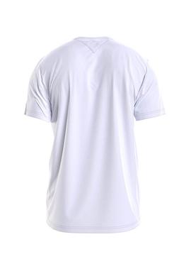 Camiseta Tommy Jeans Corp Logo Blanco para Hombre