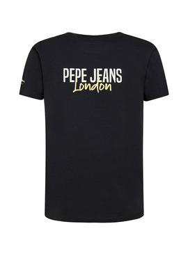 Camiseta Pepe Jeans Conrad Negro para Niño