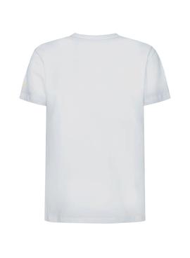 Camiseta Pepe Jeans Crispin Blanco para Niño