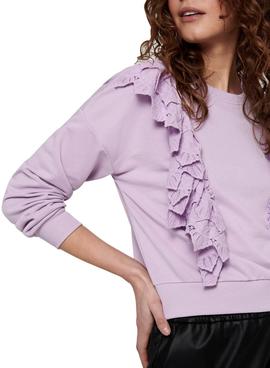Sudadera Only Ofelia Malva Para Mujer