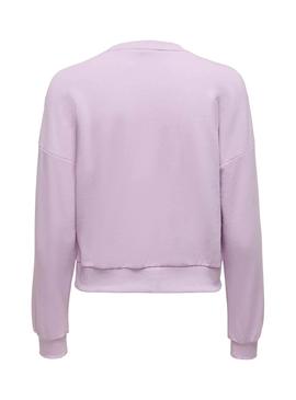 Sudadera Only Ofelia Malva Para Mujer