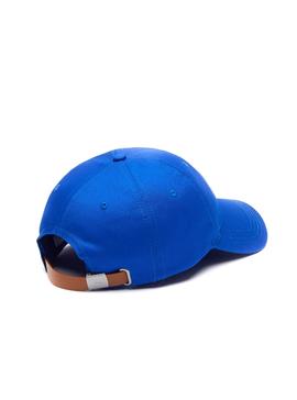 Gorra Lacoste Croco Oversize Azul para Hombre 