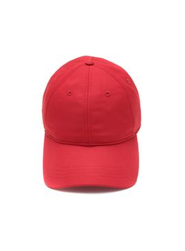 Gorra Lacoste Sport Tafetán Rojo para Hombre