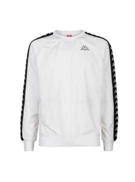 Sudadera Kappa Ghiamis Blanco Hombre y Mujer