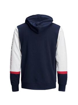 Sudadera Jack and Jones Blair Azul Niño