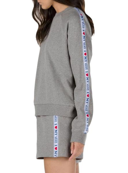 sudaderas vans mujer beige