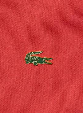 Sudadera Lacoste Live Loose fit Rojo Hombre Mujer