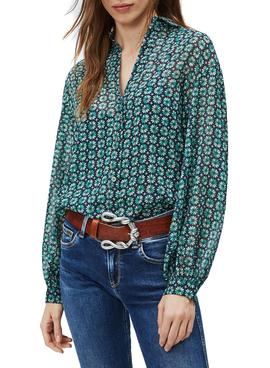 Camisa Pepe Jeans Antonella Verde para Mujer