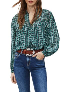 Camisa Pepe Jeans Antonella Verde para Mujer