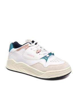 Zapatillas Lacoste Court Slam Blanco para Mujer