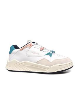 Zapatillas Lacoste Court Slam Blanco para Mujer