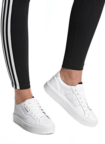 Intercambiar instructor latín Zapatillas Adidas Sleek Super Blanco para Mujer