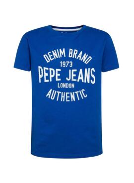 Camiseta Pepe Jeans Jack Azul para Niño