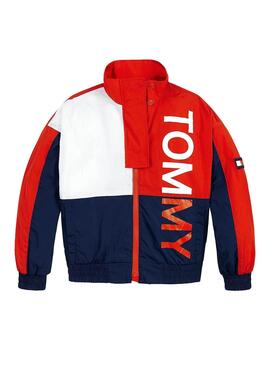 Chaqueta Tommy Hilfiger Bold Rojo para Niño