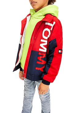 Chaqueta Tommy Hilfiger Bold Rojo para Niño