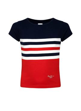 Camiseta Pepe Jeans Sonyta Rojo para Niña