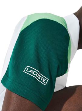 Polo Lacoste Sport Tennis Color Block para Hombre