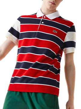 Polo lacoste hombre rayas shop