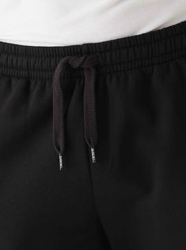 Bermuda Lacoste Sport Tennis Negro para Hombre