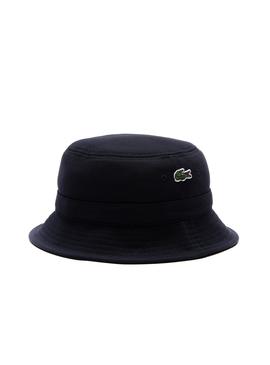 Gorro Lacoste Bob Negro para Hombre