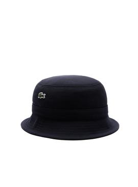 Gorro Lacoste Bob Negro para Hombre