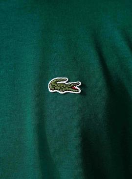 Camiseta Lacoste Sport Básica Verde para Hombre