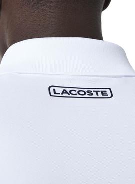 Polo Lacoste Sport Tennis Piqué Blanco para Hombre