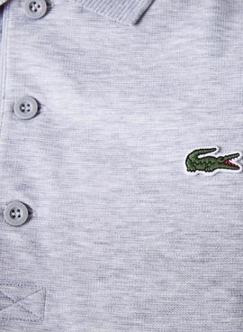 Polo Lacoste Sport Otoman Gris para Hombre