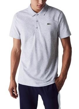 Polo Lacoste Sport Otoman Gris para Hombre