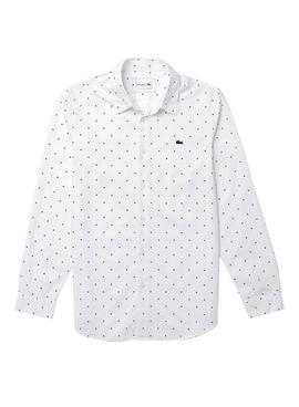 Camisa Lacoste CH0949 Blanco para Hombre