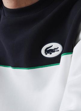 Sudadera Lacoste Heritage Blanco para Hombre