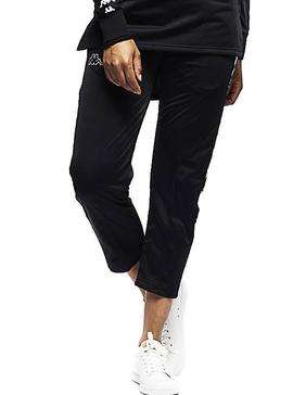 Pantalón Kappa Adev Negro Para Mujer y Hombre