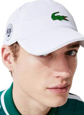 Gorra Lacoste Holand Garros Blanco para Hombre